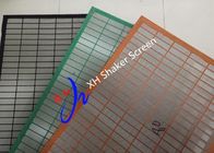 خدنگ صفحه نمایش MI SWACO شاکر برای لجن فیلتر سیاه سبز نارنجی رنگ