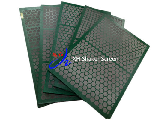 حفاری نفت MCM FS 100 Mi Swaco Shaker Screens نوع قاب فولادی